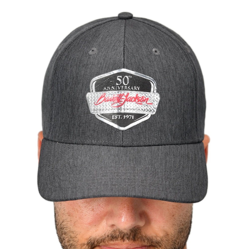 Barrett-Jackson 50th Anniversary Gray Cap